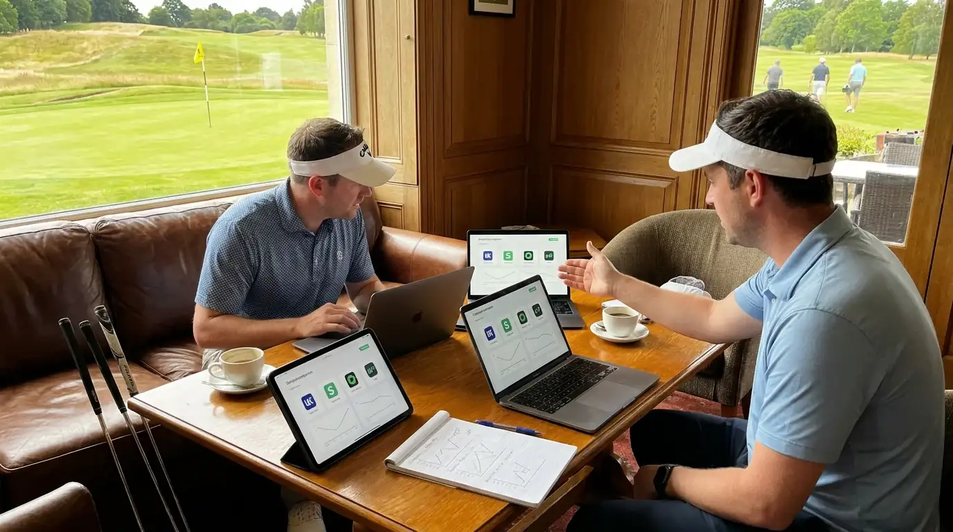 Comparison of cash-out features across different UK golf betting platforms